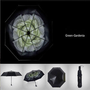 Unisex Nylon Beautiful Galaxy Custom Umbrella's