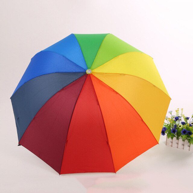 Unisex Nylon Beautiful Galaxy Custom Umbrella's