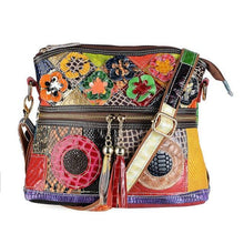 Load image into Gallery viewer, Women&#39;s Multi-color Embossed Leather Handbags - Ailime Designs