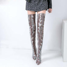 Load image into Gallery viewer, Women&#39;s Paris Design Thigh-high Boots – Fine Quality Accessories