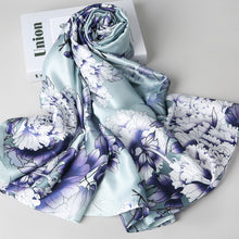 Load image into Gallery viewer, 100% Pure Silk Scarves - Floral Design