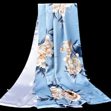 Load image into Gallery viewer, Women&#39;s Fine Quality 100% Pure Silk Floral Printed Scarves