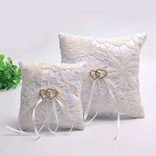 Load image into Gallery viewer, Bridal Accessories - Decorative Bride &amp; Groom Ring Pillows