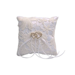 Bridal Accessories - Decorative Bride & Groom Ring Pillows