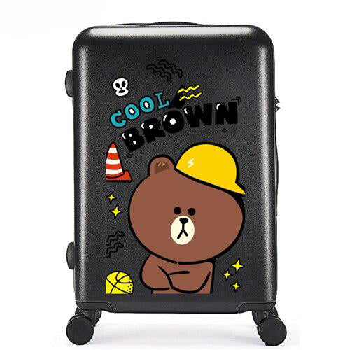 Children's Bear Design Travel Style Trolley Luggage