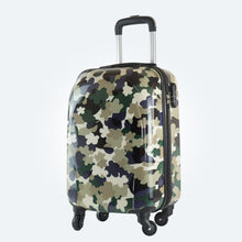 Load image into Gallery viewer, Adult Camouflage Print Design Trolley Luggage