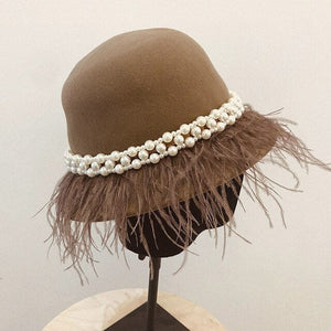 Women’s Fantastic Stylish Fedora Brim Hats - Ailime Designs