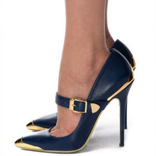 Load image into Gallery viewer, Women&#39;s Stylish Mary Jane Design High Heels - Ailime Designs