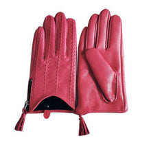 Load image into Gallery viewer, Great Style Women’s Genuine Leather Skin Gloves – Ailime Designs