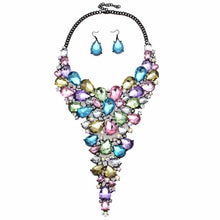 Load image into Gallery viewer, Women&#39;s Chunky Style Design 2pc Necklace Set