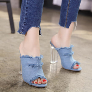 Women's Denim Shoe Collection - Ailime Designs