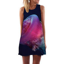 Load image into Gallery viewer, Women’s Screen Print Design Dresses– Street Style Fashions