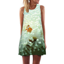 Load image into Gallery viewer, Women’s Screen Print Design Dresses– Street Style Fashions