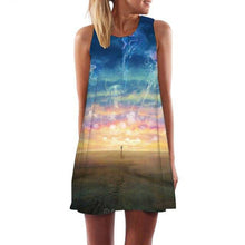 Load image into Gallery viewer, Women’s Screen Print Design Dresses– Street Style Fashions