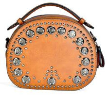 Load image into Gallery viewer, Women&#39;s Small Rivet Design Messenger Shoulder Bags - Ailime Designs