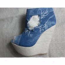 Load image into Gallery viewer, Women&#39;s Denim Shoe Collection - Ailime Designs