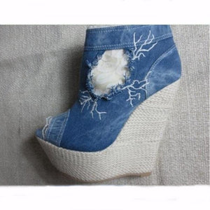 Women's Denim Shoe Collection - Ailime Designs