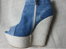 Load image into Gallery viewer, Women&#39;s Denim Shoe Collection - Ailime Designs