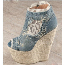 Load image into Gallery viewer, Women&#39;s Denim Shoe Collection - Ailime Designs