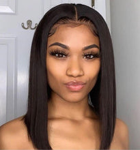 Load image into Gallery viewer, Best Straight Peruvian Style Lace Front Straight Wigs