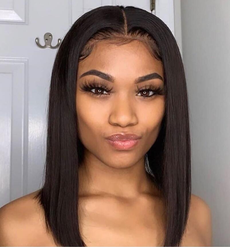 Best Straight Peruvian Style Lace Front Straight Wigs