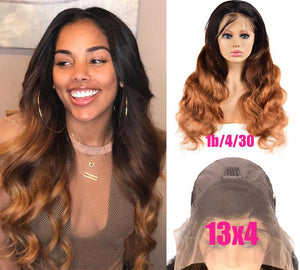 Brazlian Body Wave Lace Front Remy Human Hair Wigs -  Ailime Designs