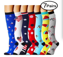 Load image into Gallery viewer, Women&#39;s Long Compression Socks - Ailime Designs