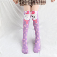 Load image into Gallery viewer, Children’s Character Print Design Knee High Socks - Ailime Designs