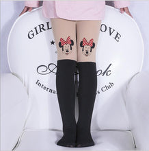 Load image into Gallery viewer, Cute Sweet Character Print Design Girl&#39;s Pantyhose - Ailime Designs