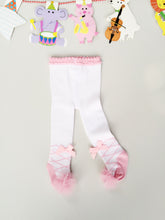 Load image into Gallery viewer, Children’s Multi-Pink Ruffle Tights - Ailime Designs