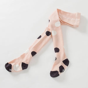 Cool Fancy Footwork Stretch Tights For Children - Ailime Designs