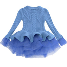 Load image into Gallery viewer, Girl’s Red Hot Stylish Fashion Apparel - Children Tulle Ruffle Dresses