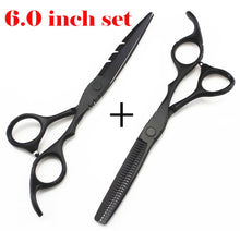 Load image into Gallery viewer, Best Red &amp; Black Hair Cutting Scissors -Ailime Designs