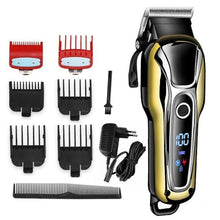 Load image into Gallery viewer, Best 10pc Barber Hair Cutting Clippers Set - Ailime Designs