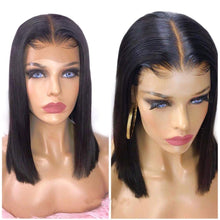 Load image into Gallery viewer, Baby Hair Short Bob Lace Front Human Wigs -  Ailime Designs