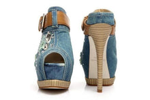 Load image into Gallery viewer, Women&#39;s Denim Shoe Collection - Ailime Designs