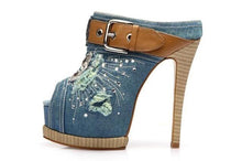 Load image into Gallery viewer, Women&#39;s Denim Shoe Collection - Ailime Designs