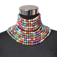 Load image into Gallery viewer, Women&#39;s Faux Pearl Chokers