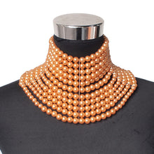 Load image into Gallery viewer, Women&#39;s Faux Pearl Chokers