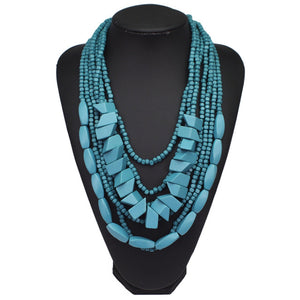 Women's Multi-color Handmade Bohemian Necklace