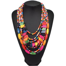 Load image into Gallery viewer, Women&#39;s Multi-color Handmade Bohemian Necklace