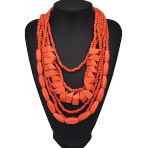 Women's Multi-color Handmade Bohemian Necklace