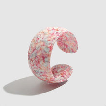 Load image into Gallery viewer, Cuff Speckle Design Resin Bracelets - Ailime Designs