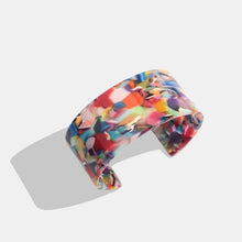 Load image into Gallery viewer, Cuff Speckle Design Resin Bracelets - Ailime Designs