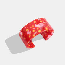 Load image into Gallery viewer, Cuff Speckle Design Resin Bracelets - Ailime Designs