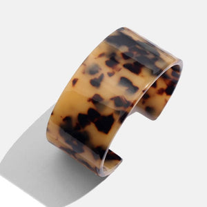 Cuff Speckle Design Resin Bracelets - Ailime Designs