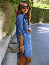 Load image into Gallery viewer, Women’s Chic Style Denim Dresses – Streetwear Fashions