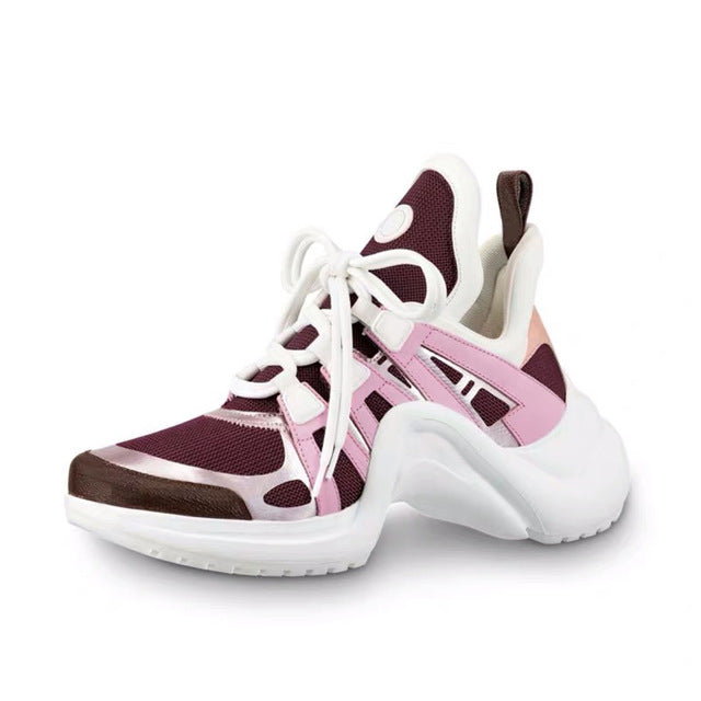 Women's Lightweight Sneakers - Sports Footwear