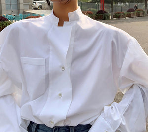 Women's Street Style Button-Down Shirts - Ailime Designs