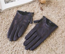 Load image into Gallery viewer, Great Style Women’s Genuine Leather Skin Gloves – Ailime Designs